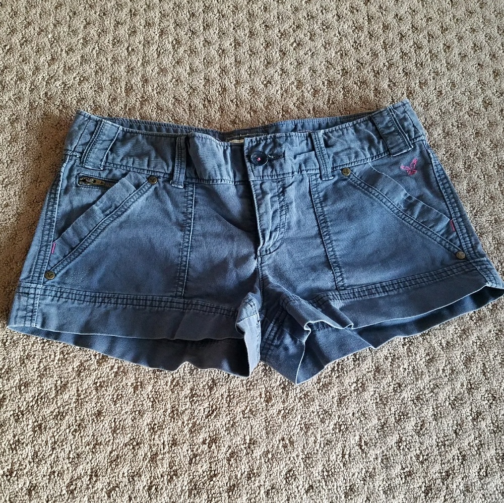 Blue shorts